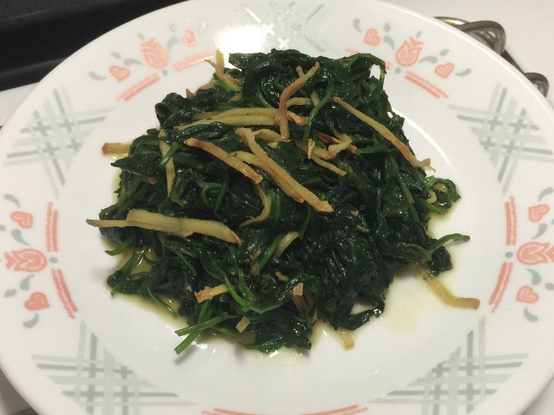 清炒枸杞葉