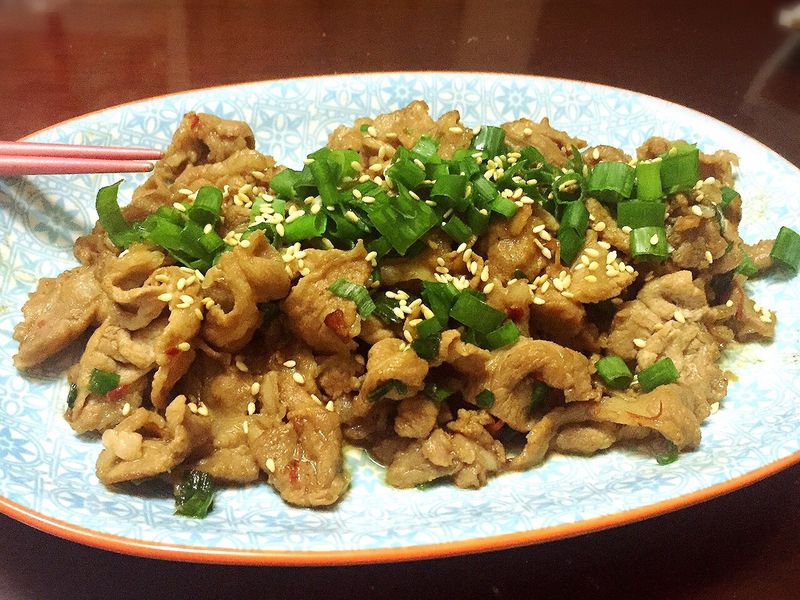 醬燒豬肉片