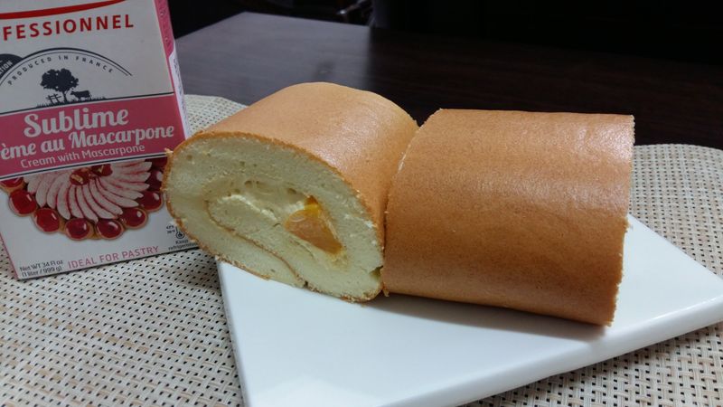 蜂蜜蛋糕捲~食譜來自神老師~