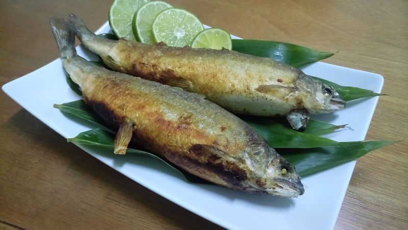 乾煎香魚