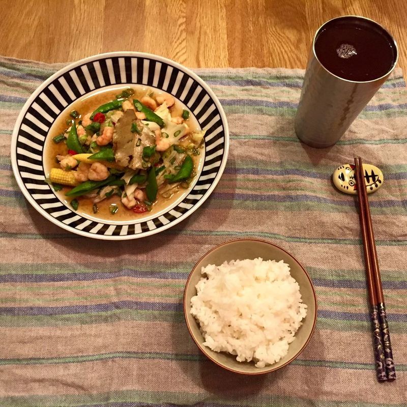 泰式辣炒蝦仁