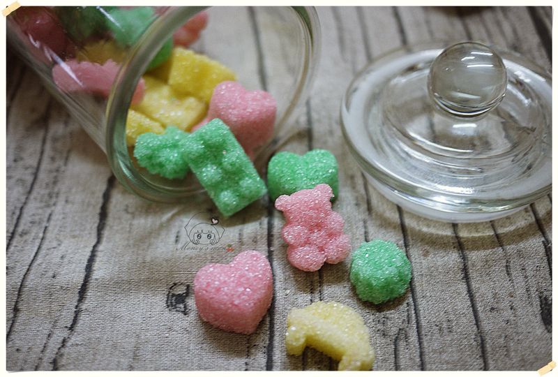 自製彩色造型方糖