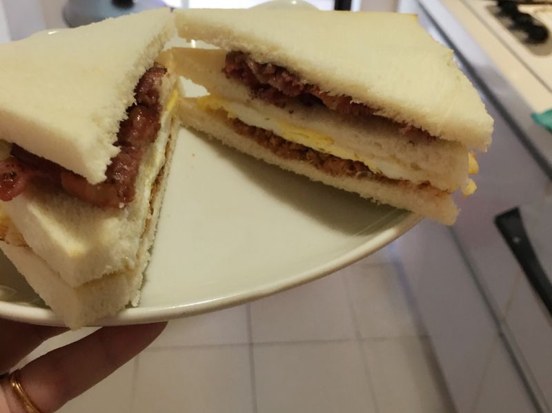 培根蛋吐司