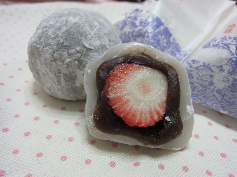 ♥我的手作料理♥ 草莓大福