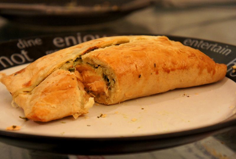 Salmon en croute