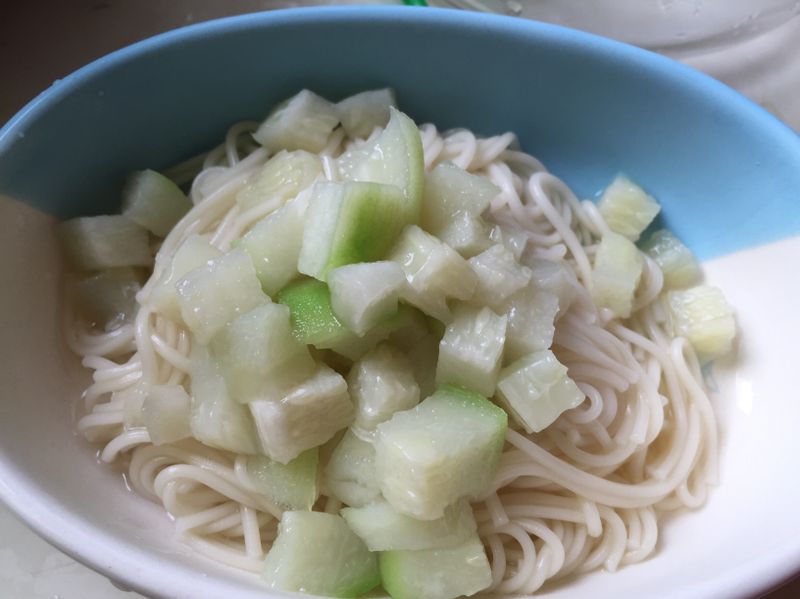 寶寶食譜—絲瓜麵線