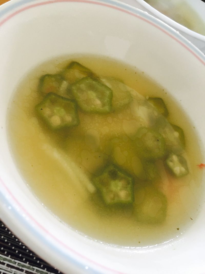秋葵海鮮湯