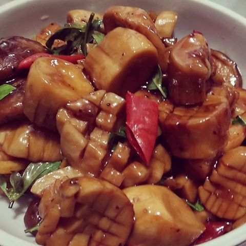 三杯杏鮑菇