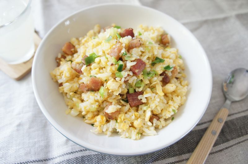 簡單不簡單:培根蛋炒飯