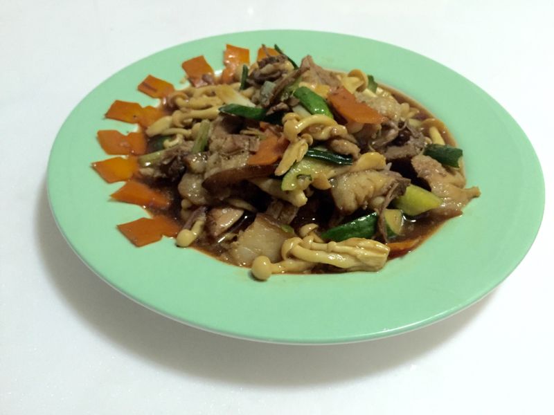 菇toU蔥滷肉