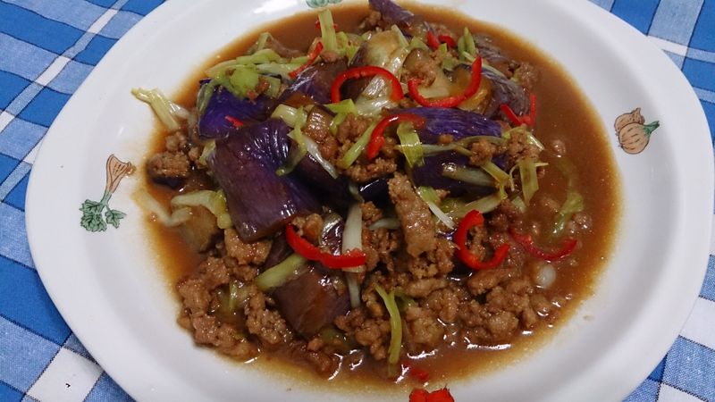 lanni 韭黃茄子