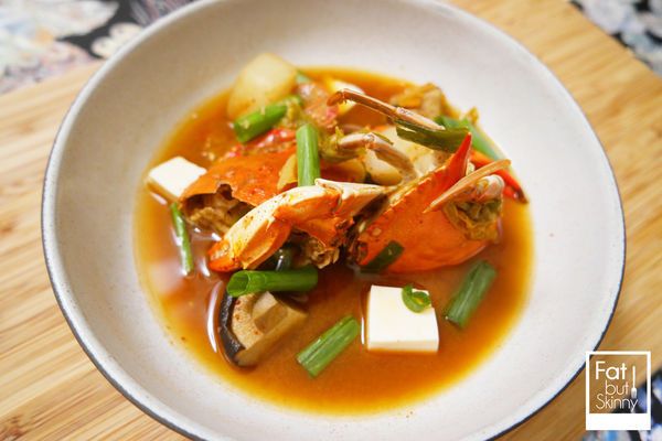 ►韓式食譜◀︎ 螃蟹辣湯— 게찌개