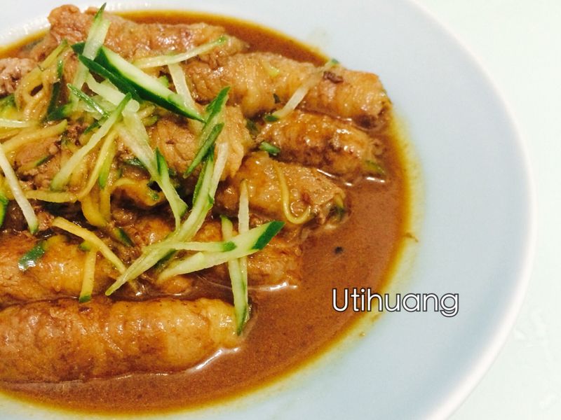 小黃瓜牛肉捲 清爽脆口