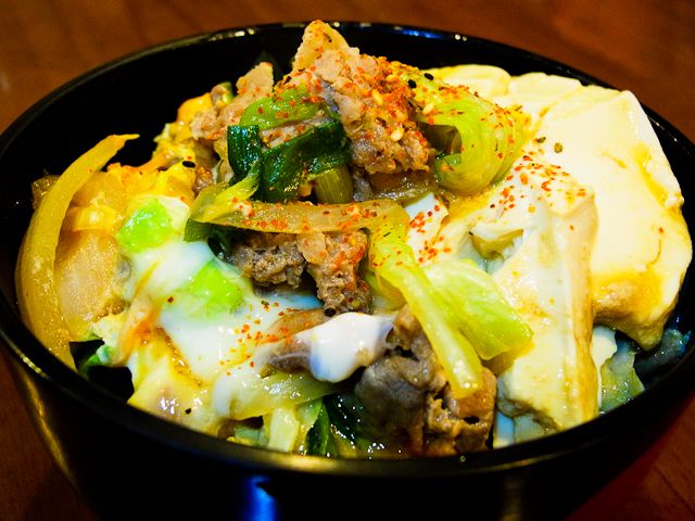 壽喜燒蓋飯