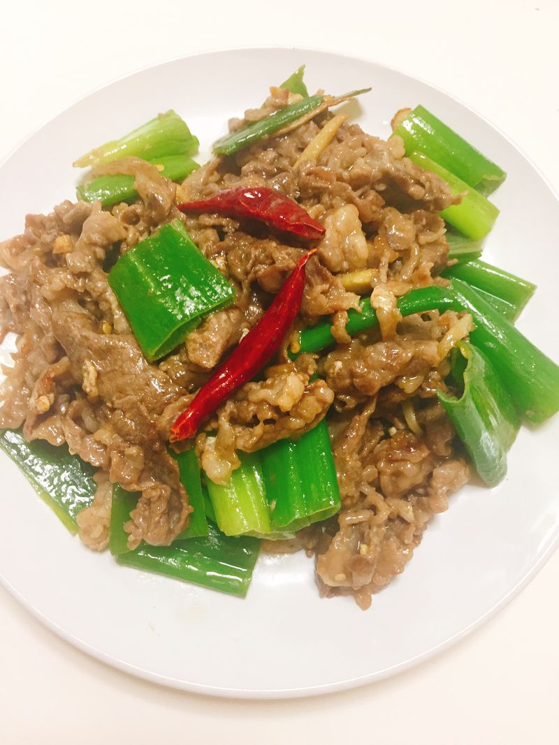 蔥爆牛肉
