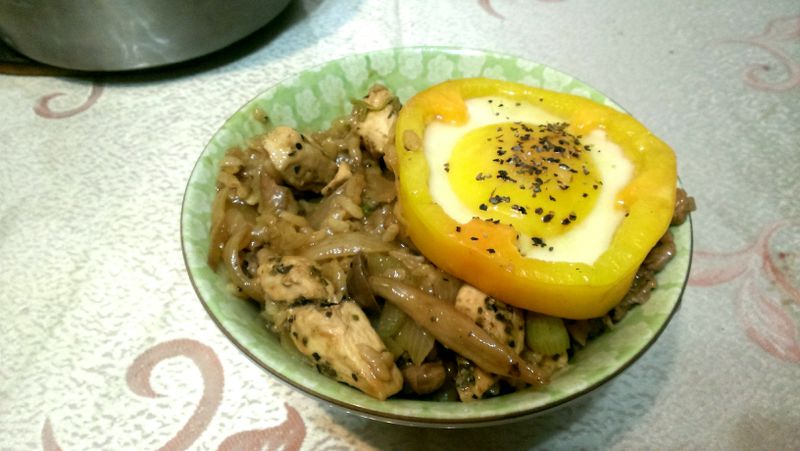 剩咖哩醬再利用~咖哩燴飯