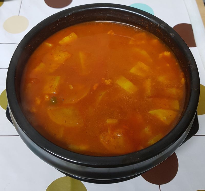 (韓式)辣醬鍋 고추장찌개