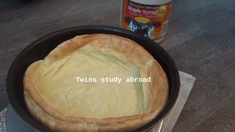 楓糖Dutch Baby 荷蘭烤鬆餅