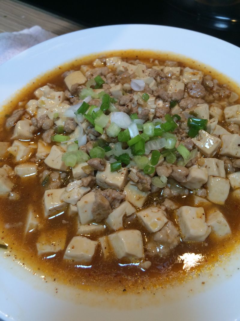 改良版麻婆豆腐(實名:辣渣豆腐)