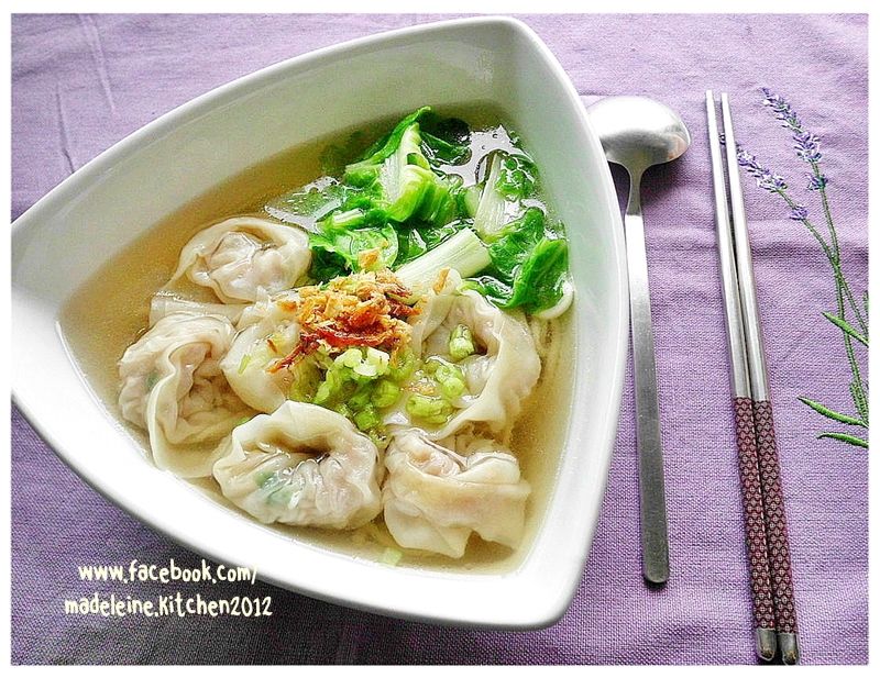 鮮肉餛飩湯