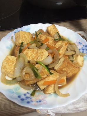 家常紅燒豆腐