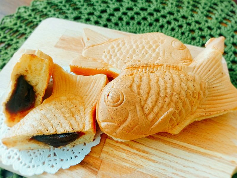 簡易版紅豆魚型燒