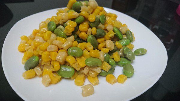 快炒毛豆玉米