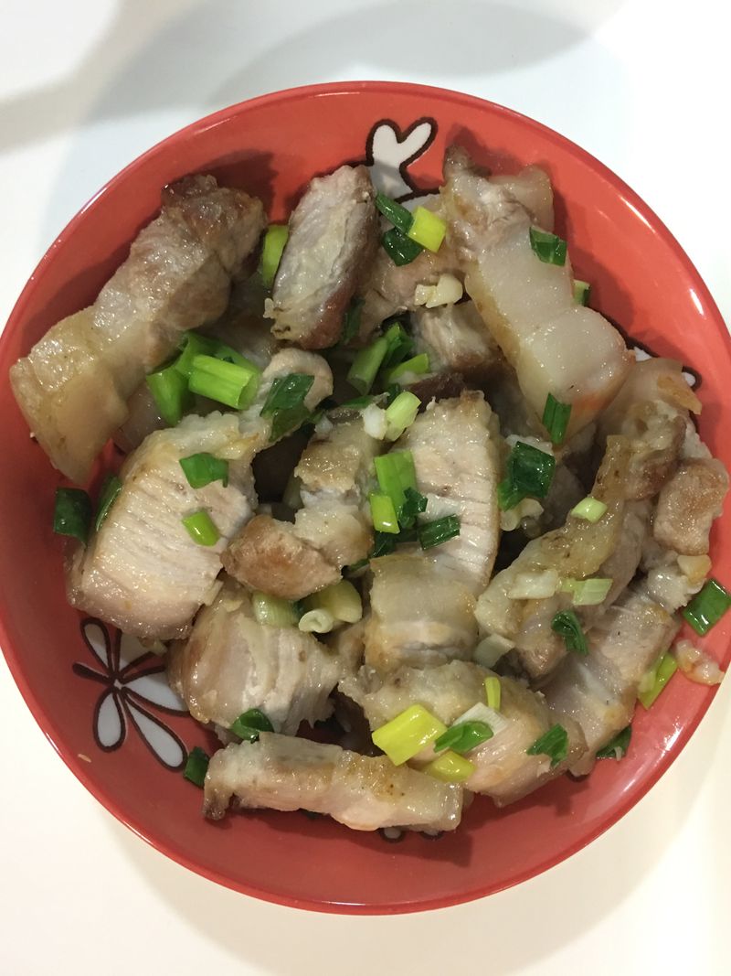 煎五花肉