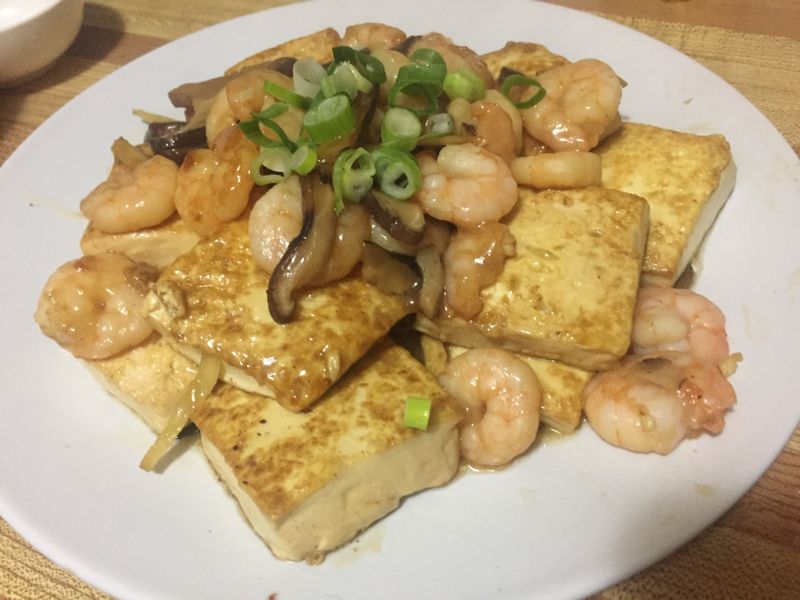 蝦仁豆腐