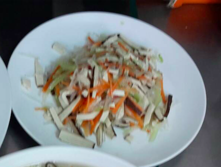 西芹拌豆干絲