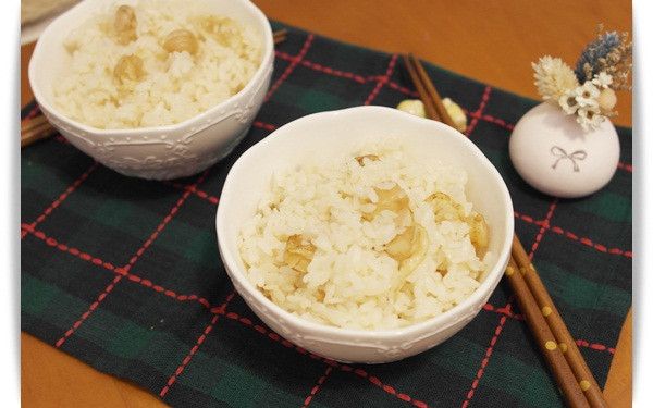 零技巧「貝柱炊飯」電鍋完成好鮮味 ♡