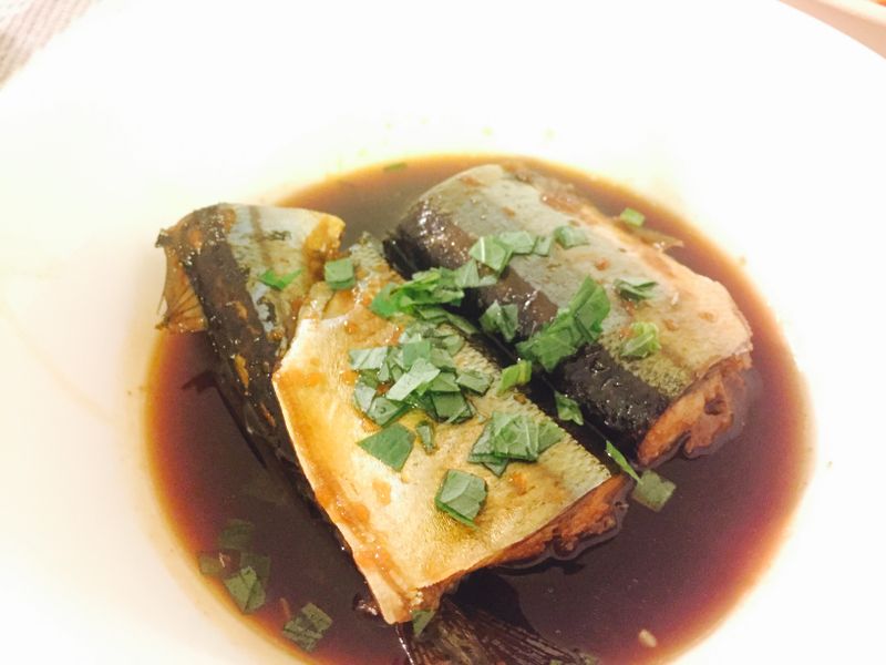薑汁滷秋刀魚（＋秋刀魚處理技巧）