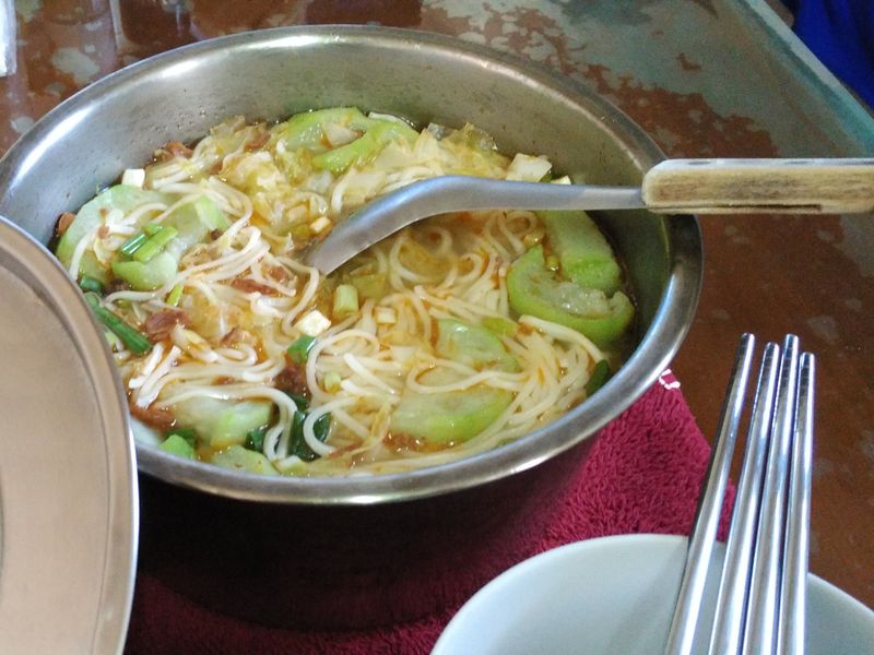絲瓜湯麵