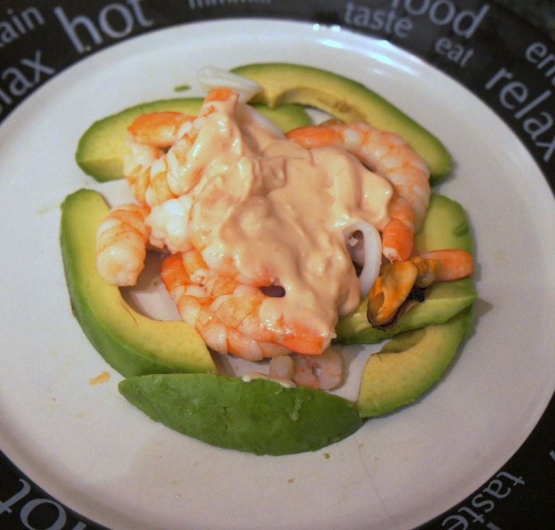 鮮蝦酪梨沙拉 Prawn & Avocado Salad