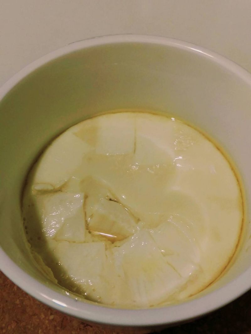 味噌豆腐蒸蛋