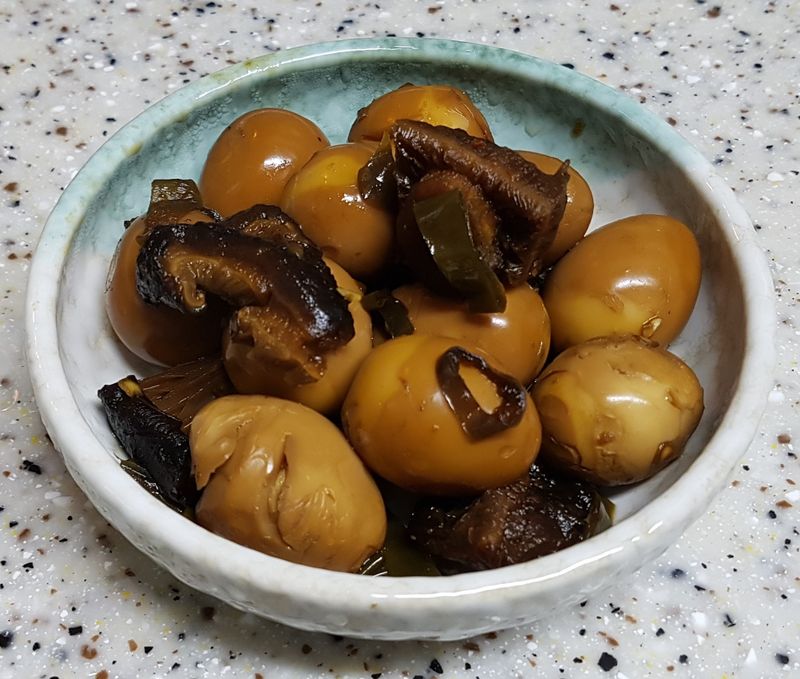 (韓式) 醬燒鵪鶉蛋 메추리알조림