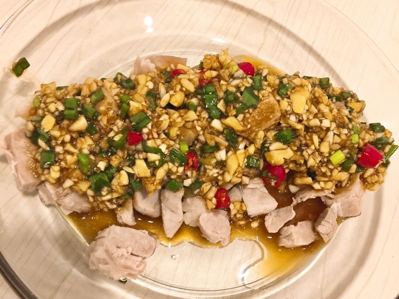 蒜椒五花肉