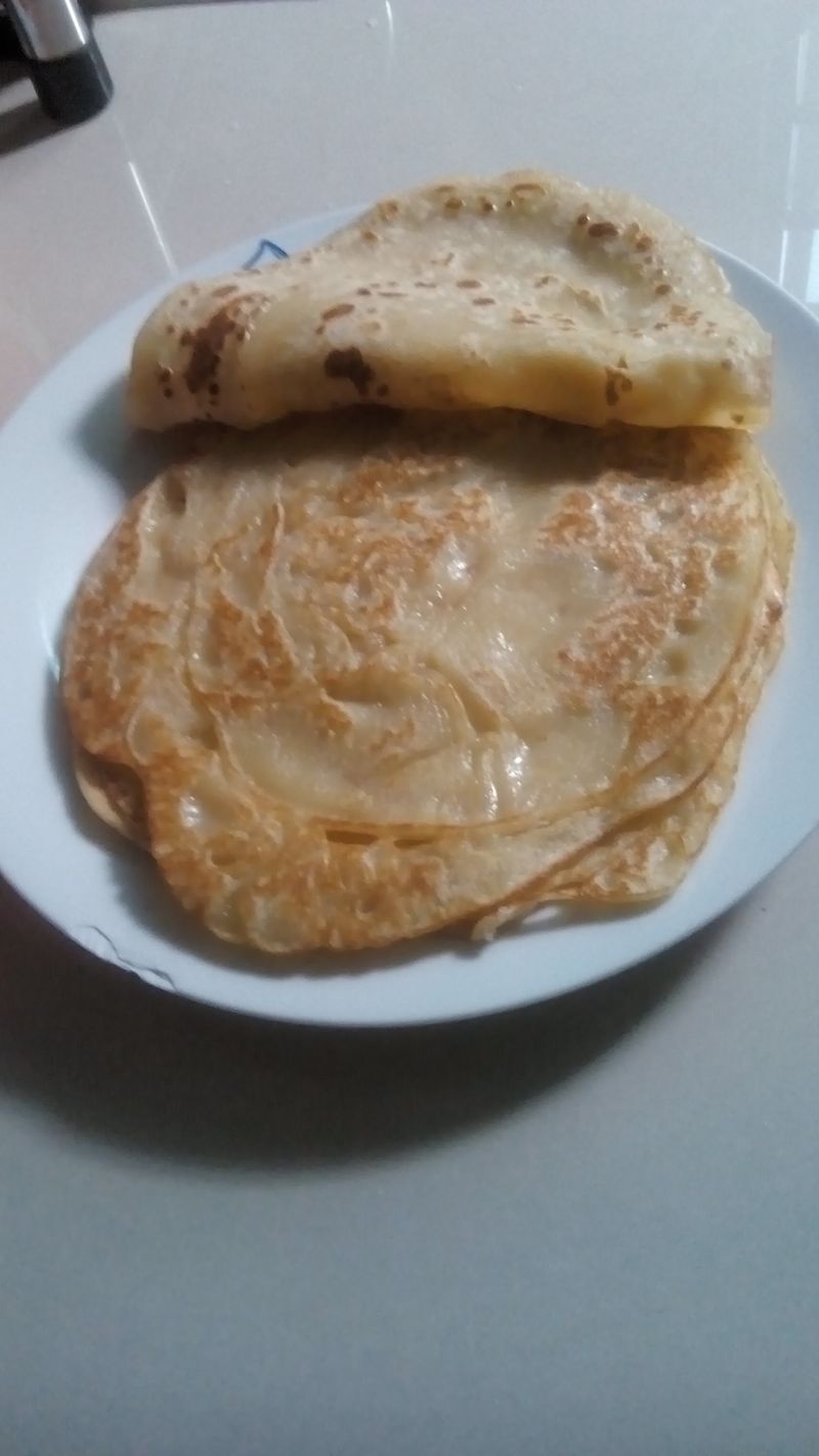 简单面饼早餐
