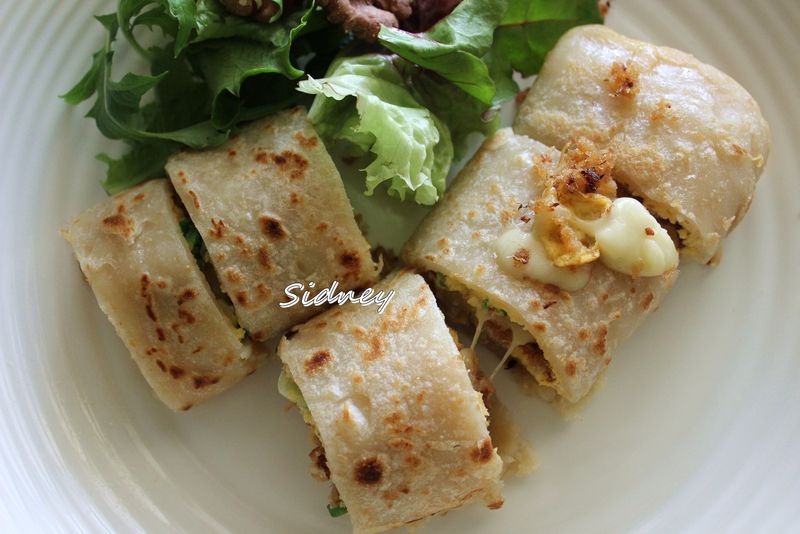 粉漿式蛋餅(20%全麥粉)