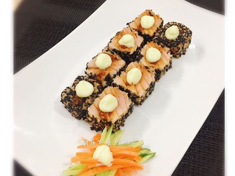 芝麻鮪魚