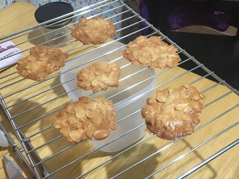 超簡單杏仁瓦片