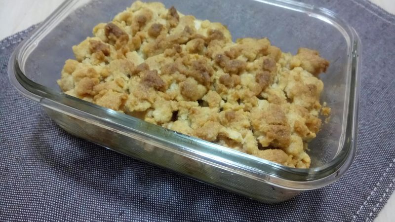 ❤甜點料理❤簡單香甜奶酥蘋果批