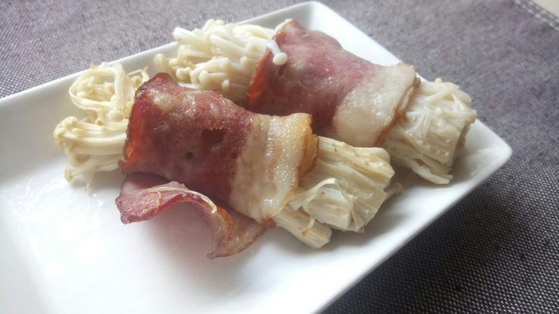 ❤下酒料理❤簡單快速好味培根金針菇捲