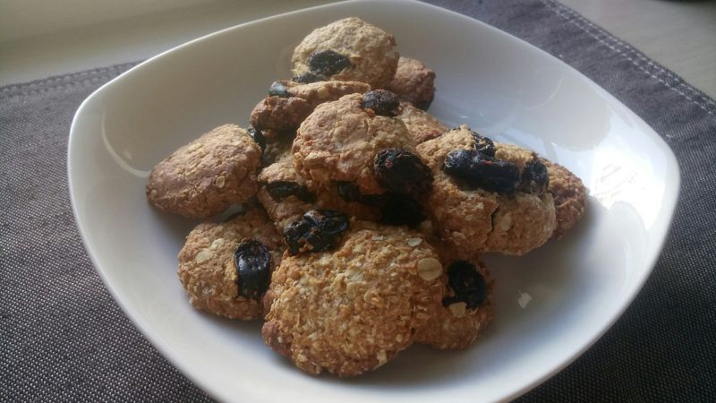 ❤低油料理❤葡萄燕麥餅乾好吃好消化