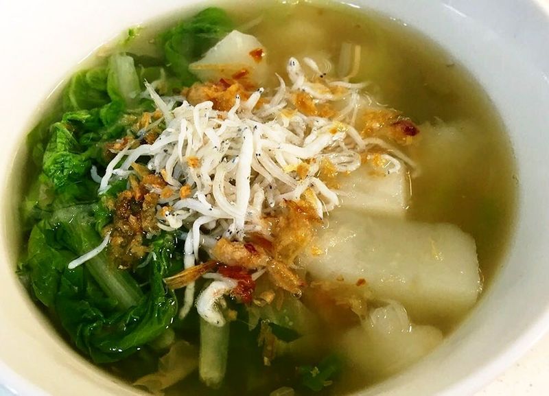 冬菜蘿蔔糕湯