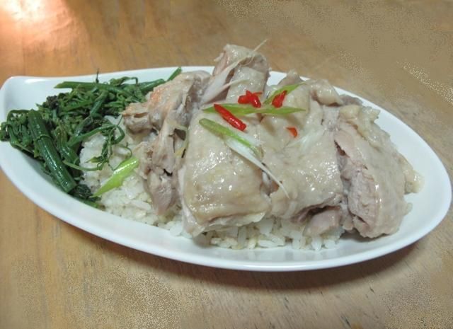 *Re*簡易版海南雞腿飯