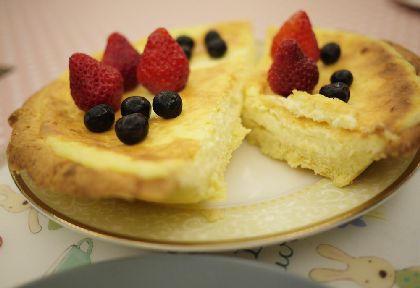 酥脆派皮の『和風酸奶起士蛋糕』