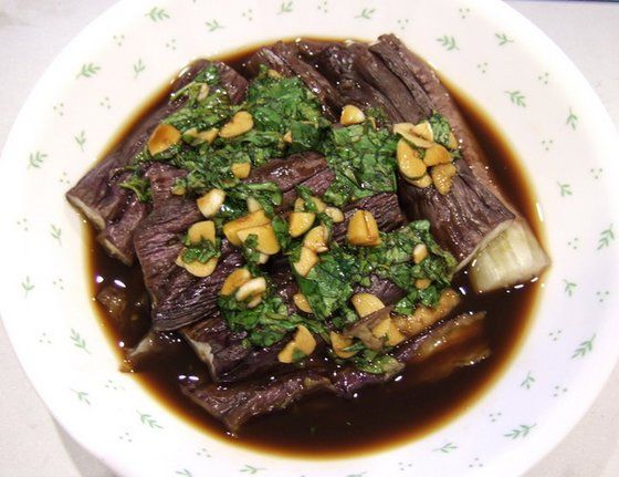 無油的健康茄子料理