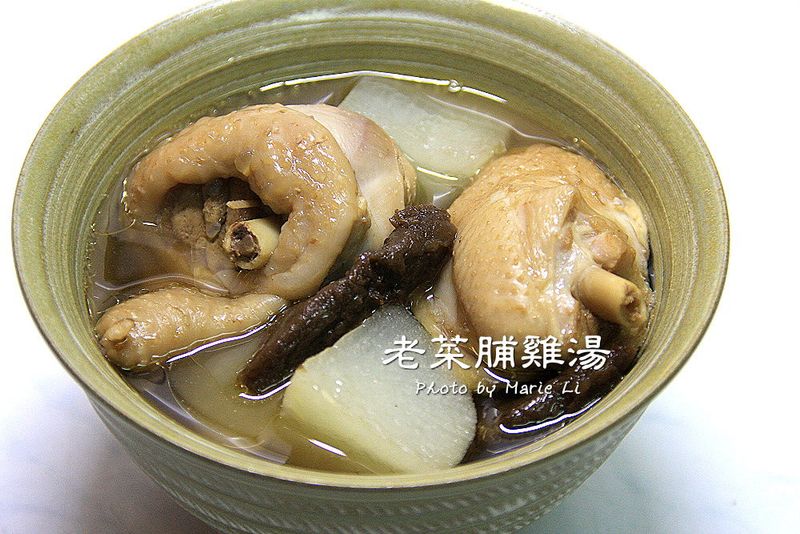 瑪莉廚房:立冬,用《老菜脯雞湯》來補冬