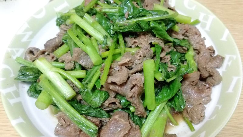 芥藍牛肉